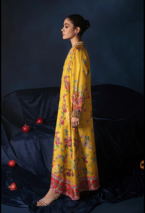 Ammara Khan Floral Printed Shirt | Unstitched Lawn